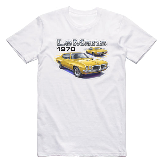 1970 70 Pontiac LeMans Retro Muscle Car T-shirt