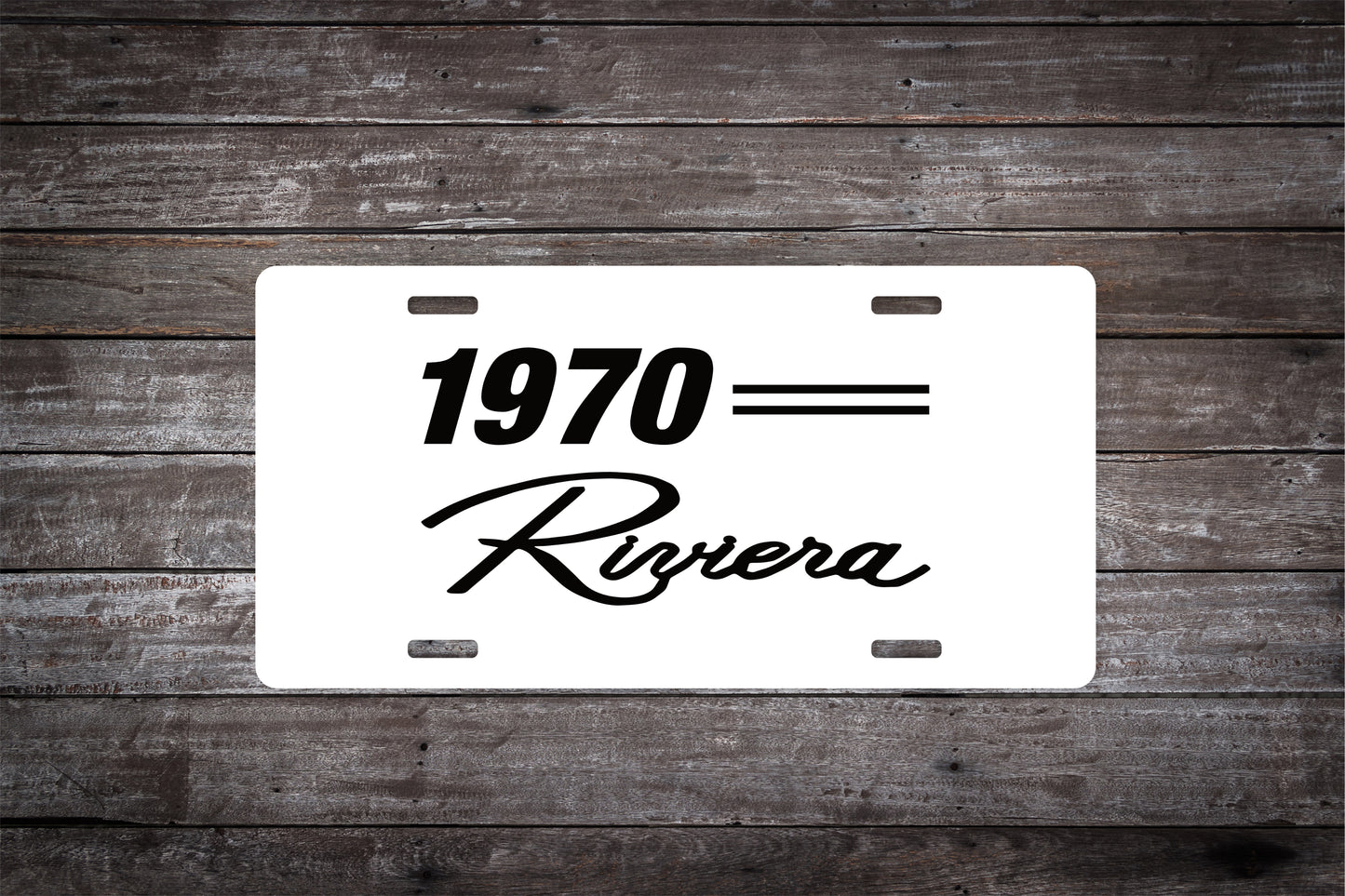1970 70 Buick Riviera Car License Plate