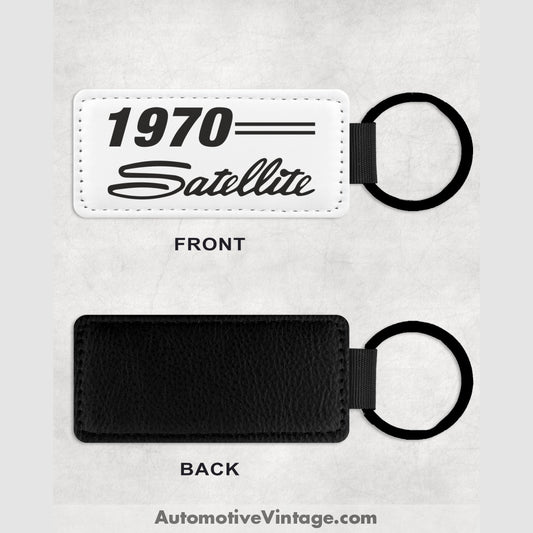 1970 Plymouth Satellite Leather Car Key Chain Model Keychains
