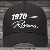1970 Buick Riviera Classic Car Model Hat Black