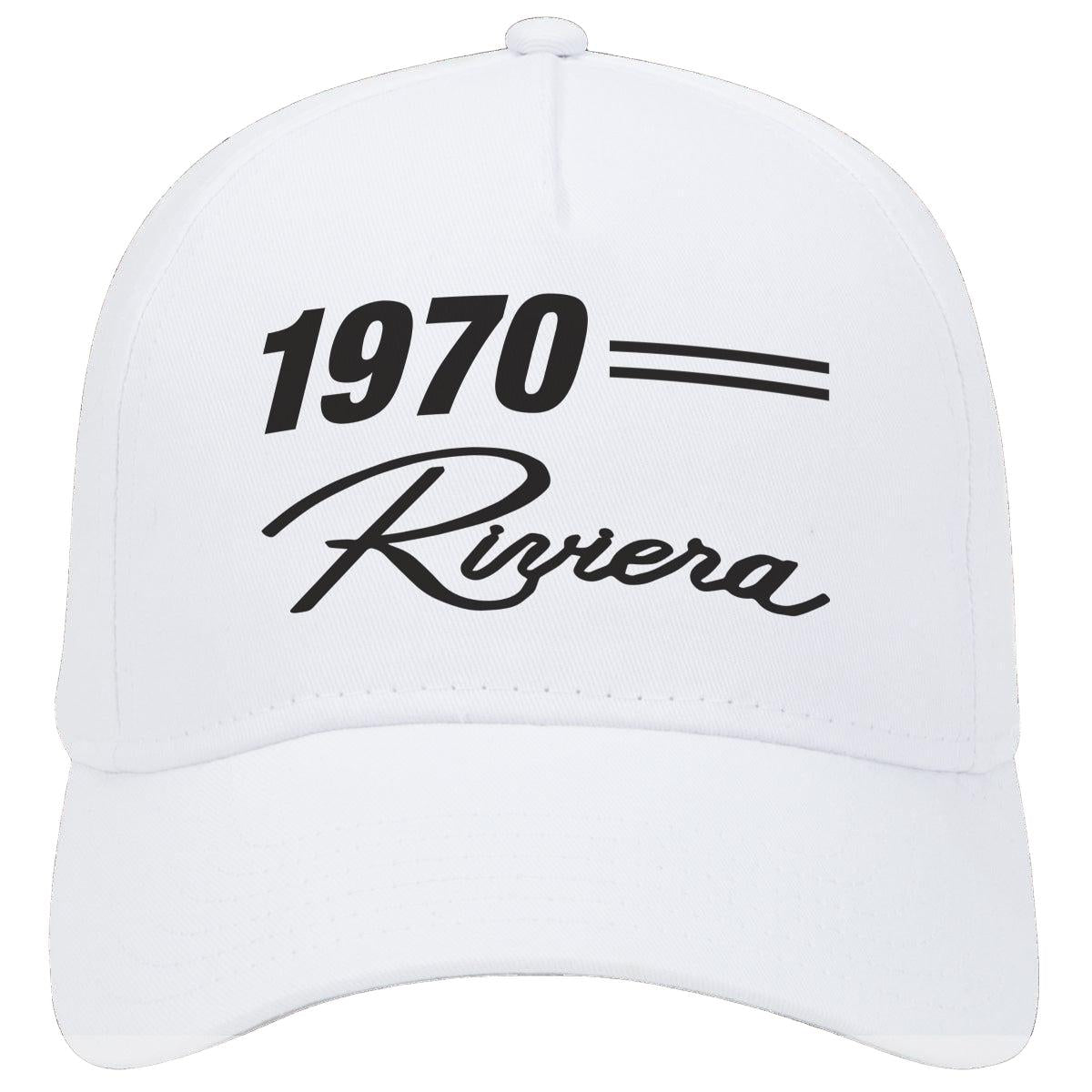 1970 Buick Riviera Classic Car Model Hat White