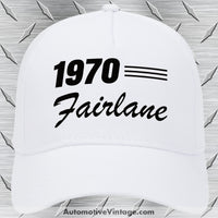 1970 Ford Fairlane Car Model Hat White