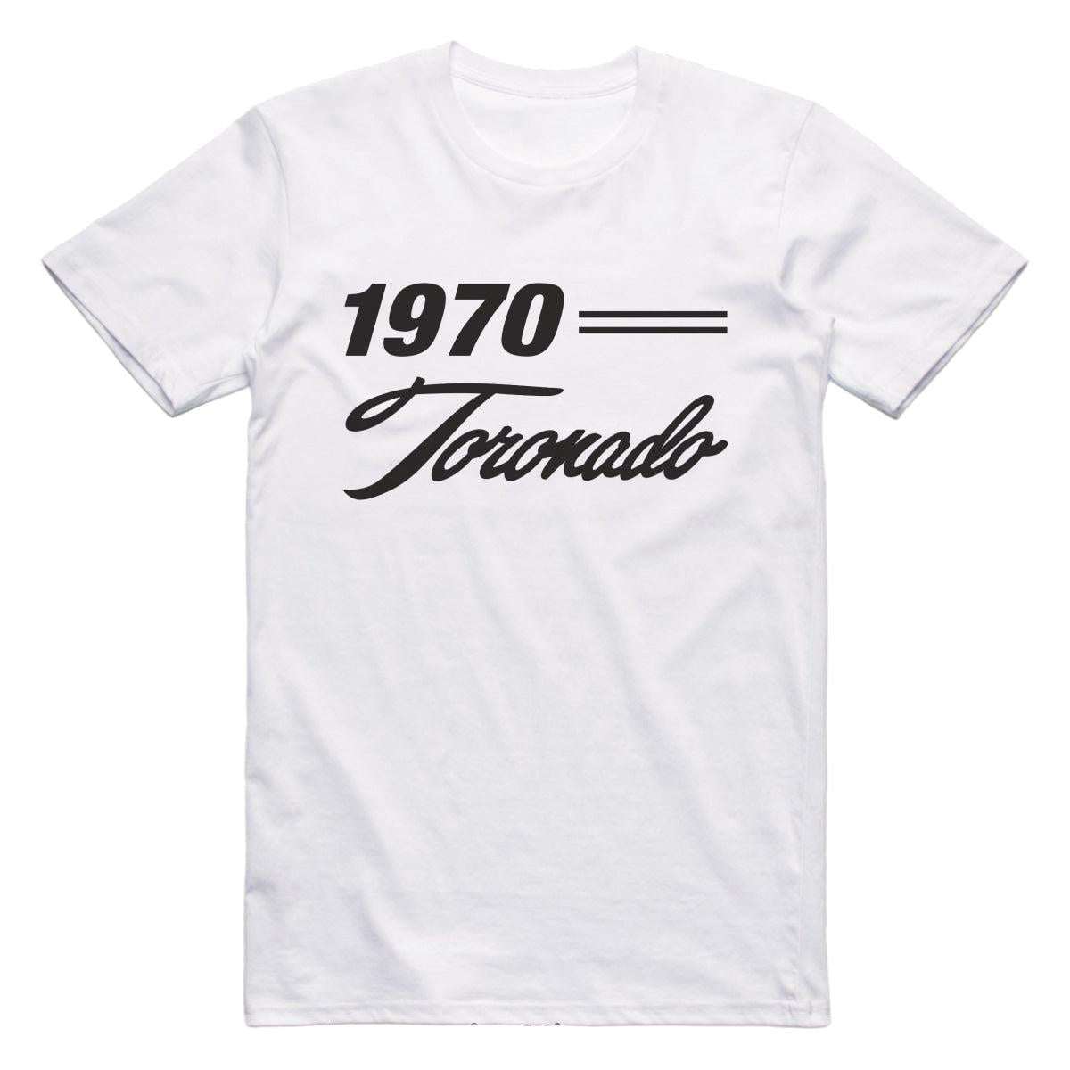 1970 Oldsmobile Toronado Car T-Shirt White / S Model T-Shirt
