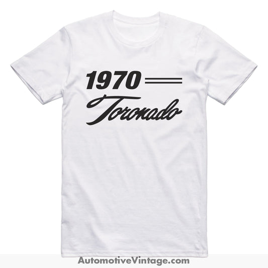 1970 Oldsmobile Toronado Car T-Shirt White / S Model T-Shirt