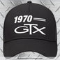 1970 Plymouth GTX Car Model Hat Black Car Model Hat