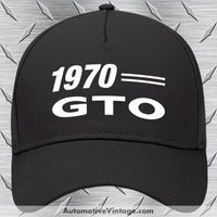 1970 Pontiac Gto Car Model Hat Black