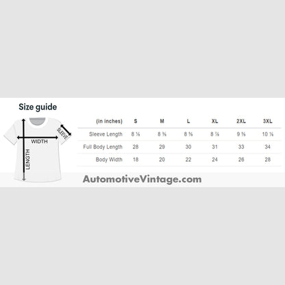 1970 Pontiac Gto Classic Muscle Car T-Shirt Model T-Shirt