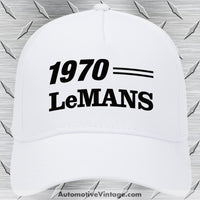 1970 Pontiac Lemans Car Model Hat White