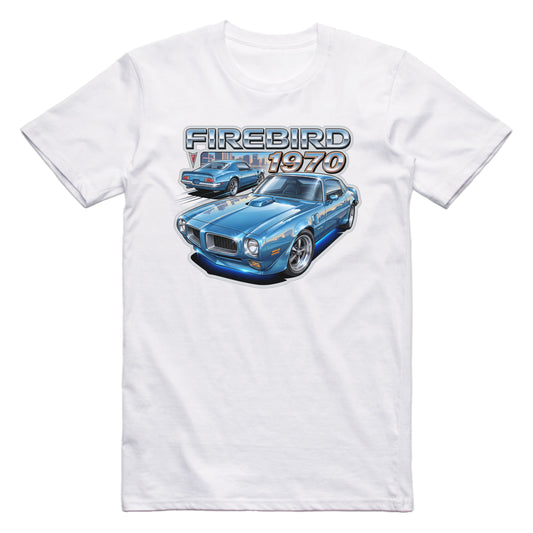 1970 70 Pontiac Firebird Retro Muscle Car T-shirt