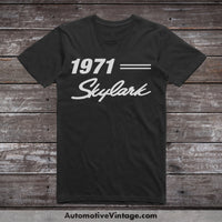 1971 Buick Skylark Classic Car T-Shirt Black / S Model T-Shirt