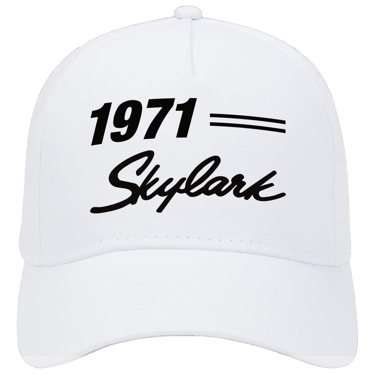 1971 Buick Skylark Car Model Hat White