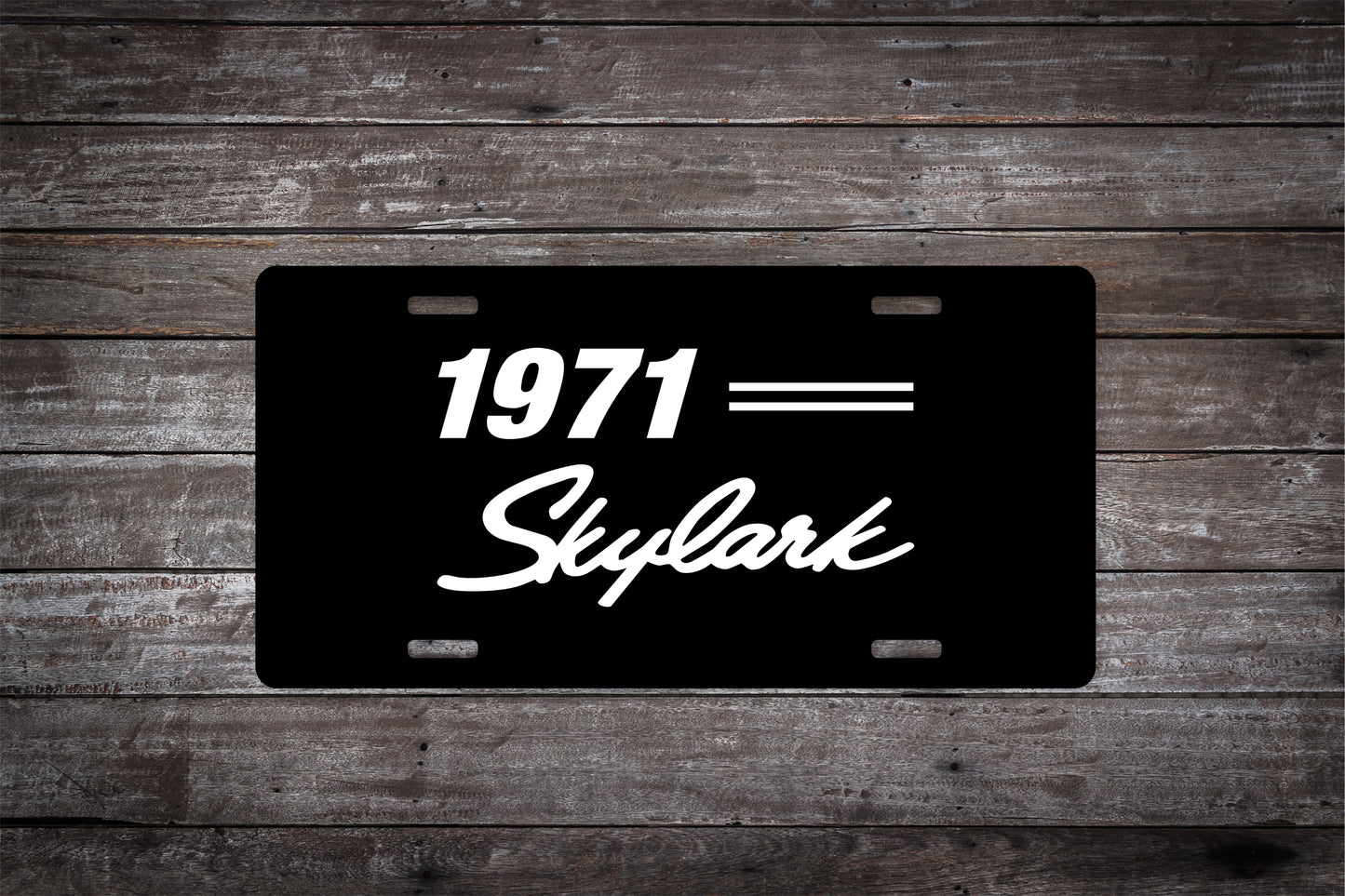 1971 71 Buick Skylark Car License Plate