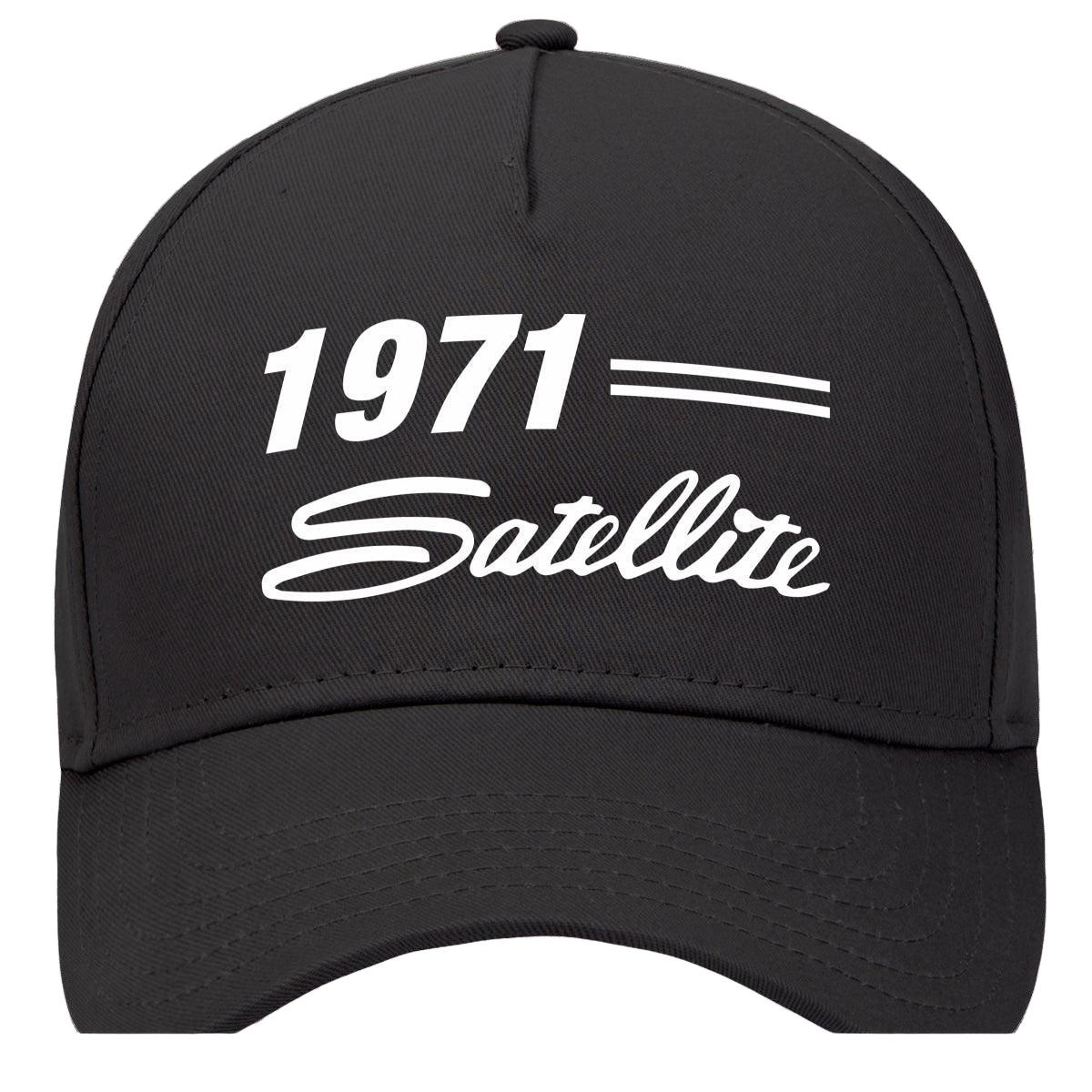 1971 Plymouth Satellite Car Hat Black Model