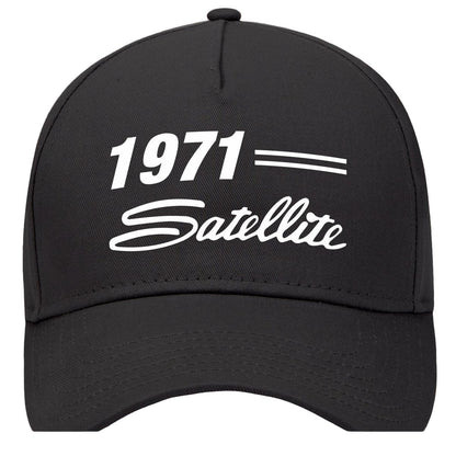 1971 Plymouth Satellite Car Hat Black Model