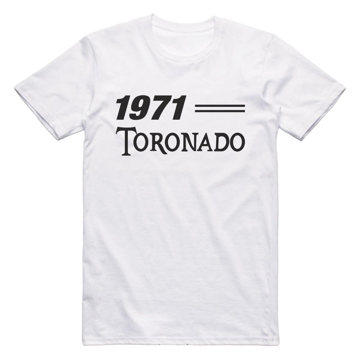 1971 Oldsmobile Toronado Car T-Shirt White / S Model T-Shirt