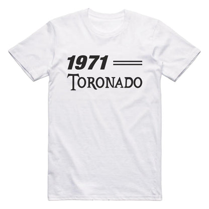 1971 Oldsmobile Toronado Car T-Shirt White / S Model T-Shirt