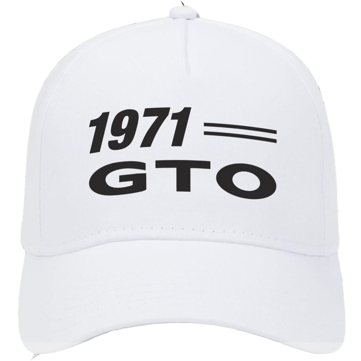 1971 Pontiac Gto Car Model Hat White