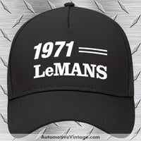 1971 Pontiac Lemans Car Model Hat Black