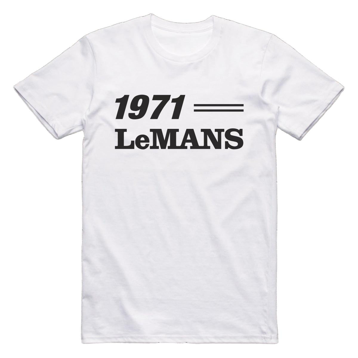 1971 Pontiac Lemans Classic Muscle Car T-Shirt White / S Model T-Shirt