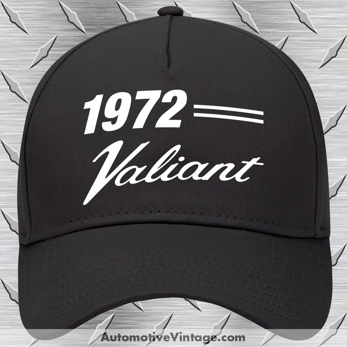 1972 72 Plymouth Valiant Car Hat Black Car Model Hat