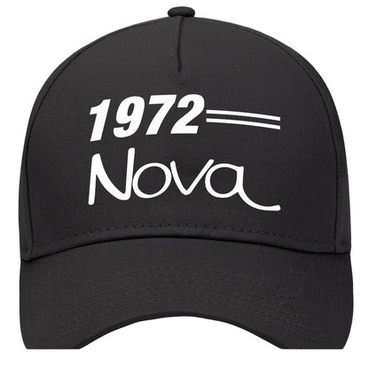 1972 Chevrolet Nova Car Hat Black Model
