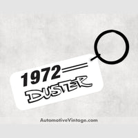 1972 Plymouth Duster Car Model Metal Keychain Keychains
