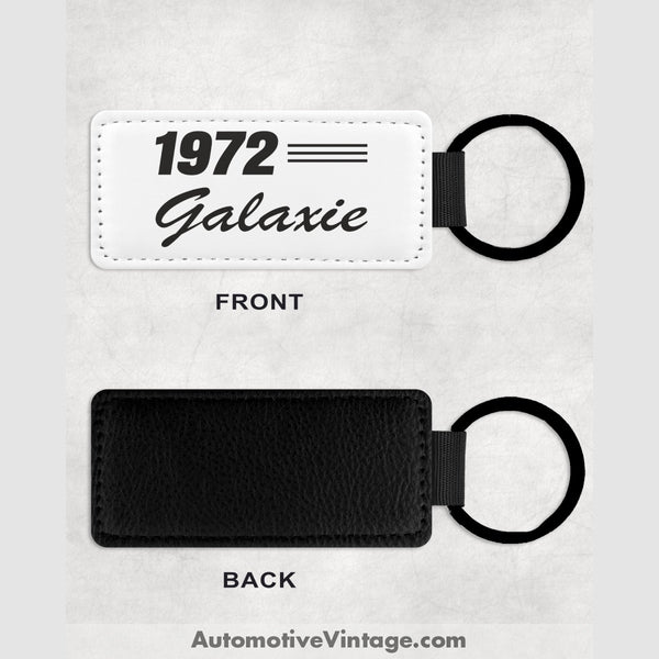 1972 Ford Galaxie Leather Car Key Chain Model Keychains