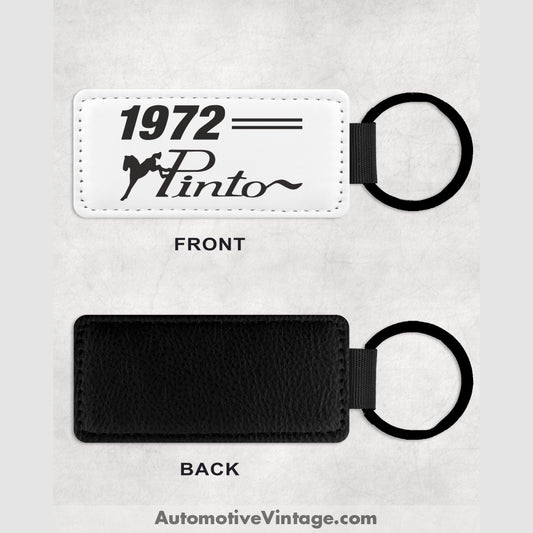 1972 Ford Pinto Leather Car Key Chain Model Keychains
