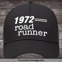 1972 Plymouth Road Runner Car Hat Black Model