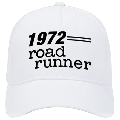 1972 Plymouth Road Runner Car Hat White Model