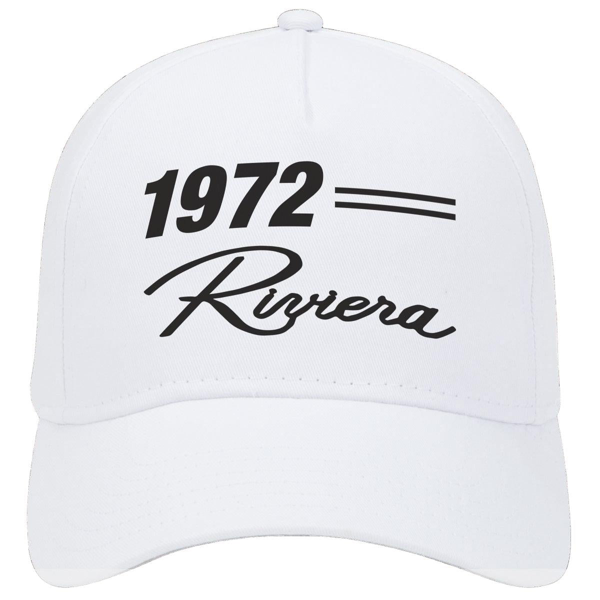 1972 Buick Riviera Classic Car Model Hat White