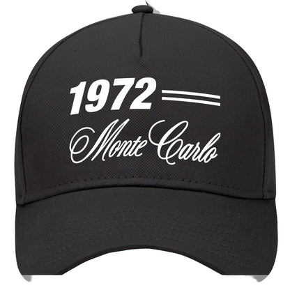 1972 Chevrolet Monte Carlo Classic Car Hat Black Model