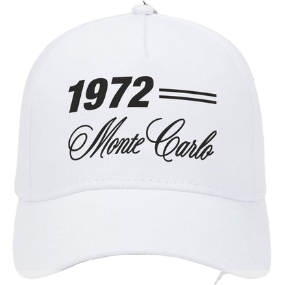 1972 Chevrolet Monte Carlo Classic Car Hat White Model