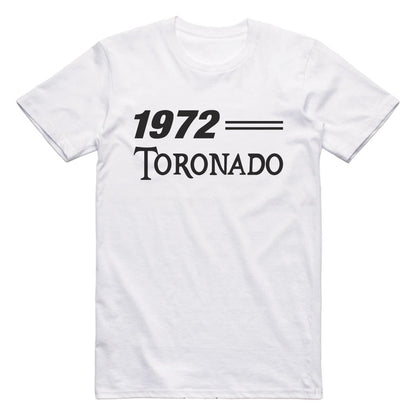 1972 Oldsmobile Toronado Car T-Shirt White / S Model T-Shirt