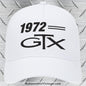 1972 Plymouth GTX Car Model Hat White Car Model Hat