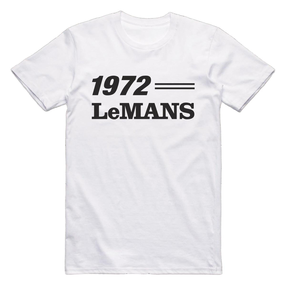 1972 Pontiac Lemans Classic Muscle Car T-Shirt White / S Model T-Shirt