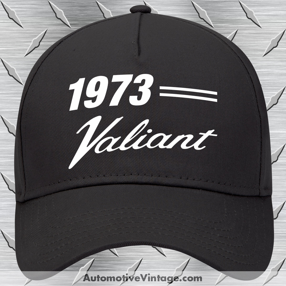 1973 73 Plymouth Valiant Car Hat Black Car Model Hat