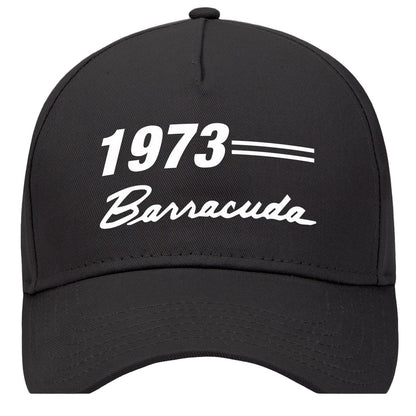 1973 Plymouth Barracuda Car Hat Black Model