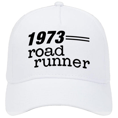 1973 Plymouth Road Runner Car Hat White Model