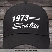 1973 Plymouth Satellite Car Hat Black Model