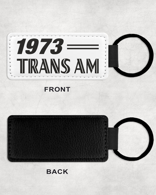 1973 73 Pontiac Trans Am Leather Car Keychain