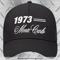 1973 Chevrolet Monte Carlo Classic Car Hat Black Model