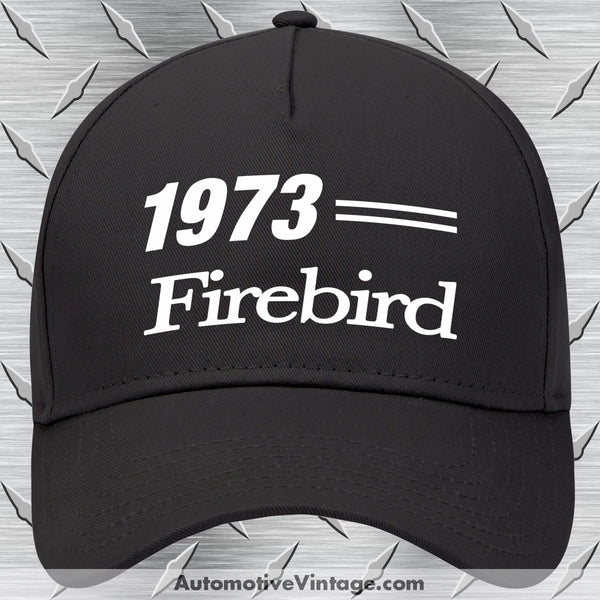 1973 Pontiac Firebird Car Model Hat Black