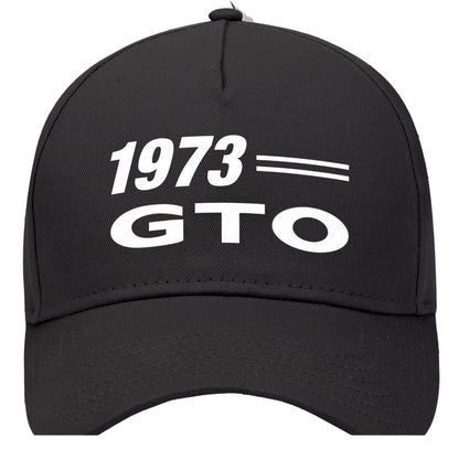 1973 Pontiac Gto Car Model Hat Black