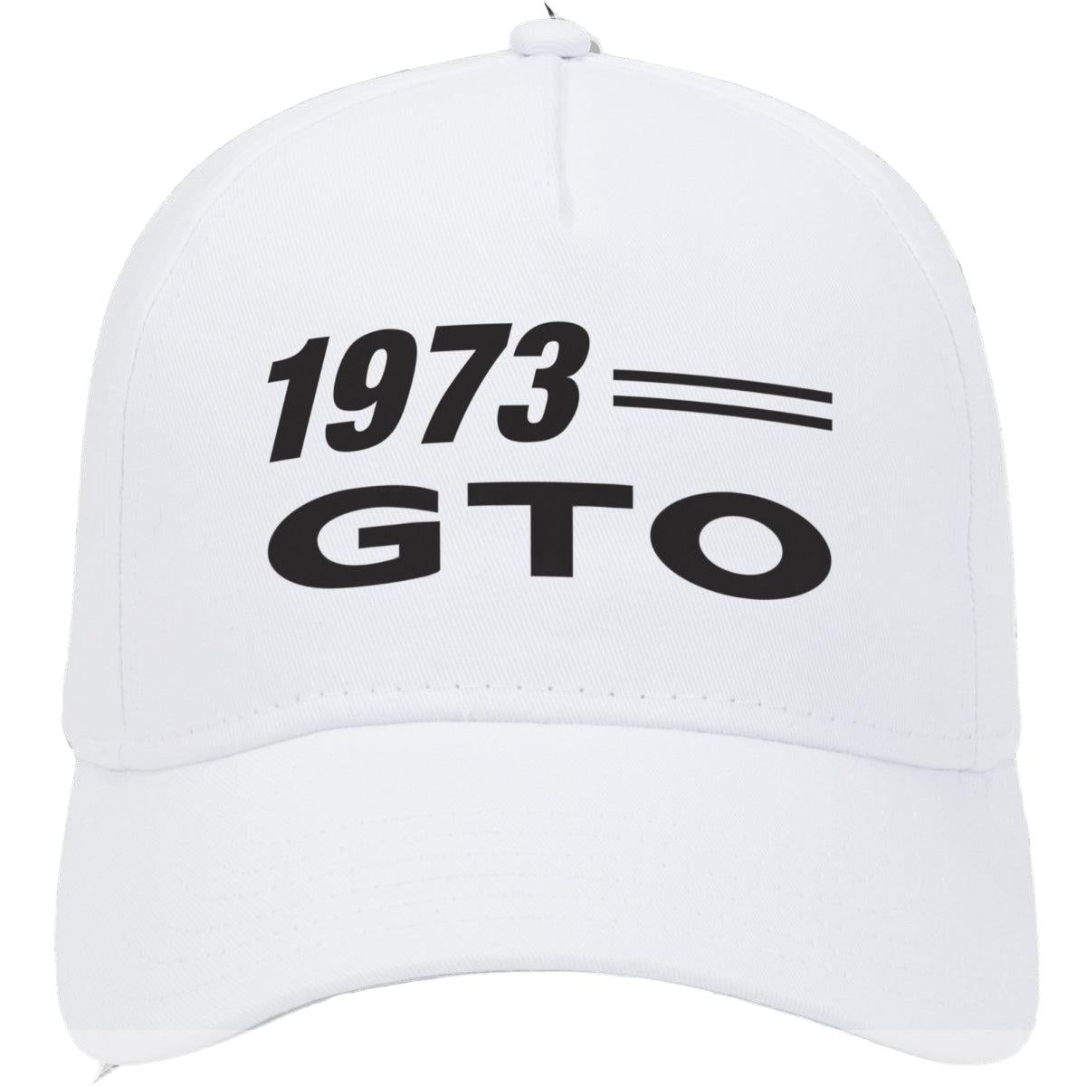 1973 Pontiac Gto Car Model Hat White