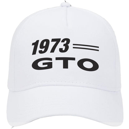 1973 Pontiac Gto Car Model Hat White