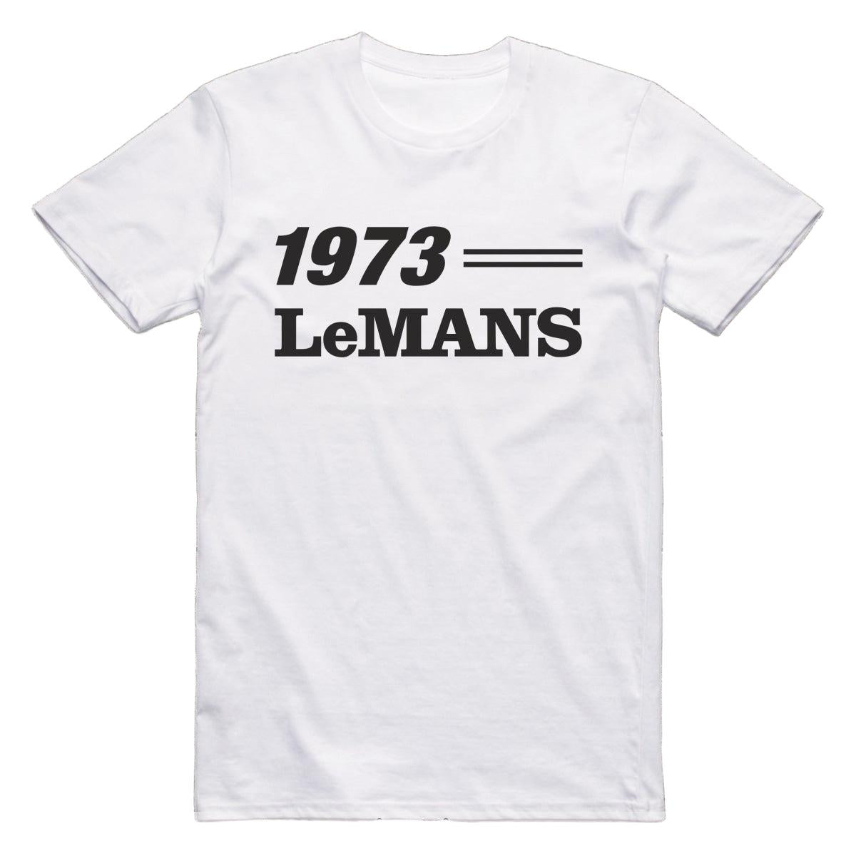 1973 Pontiac Lemans Classic Muscle Car T-Shirt White / S Model T-Shirt