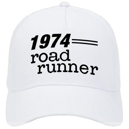 1974 Plymouth Road Runner Car Hat White Model