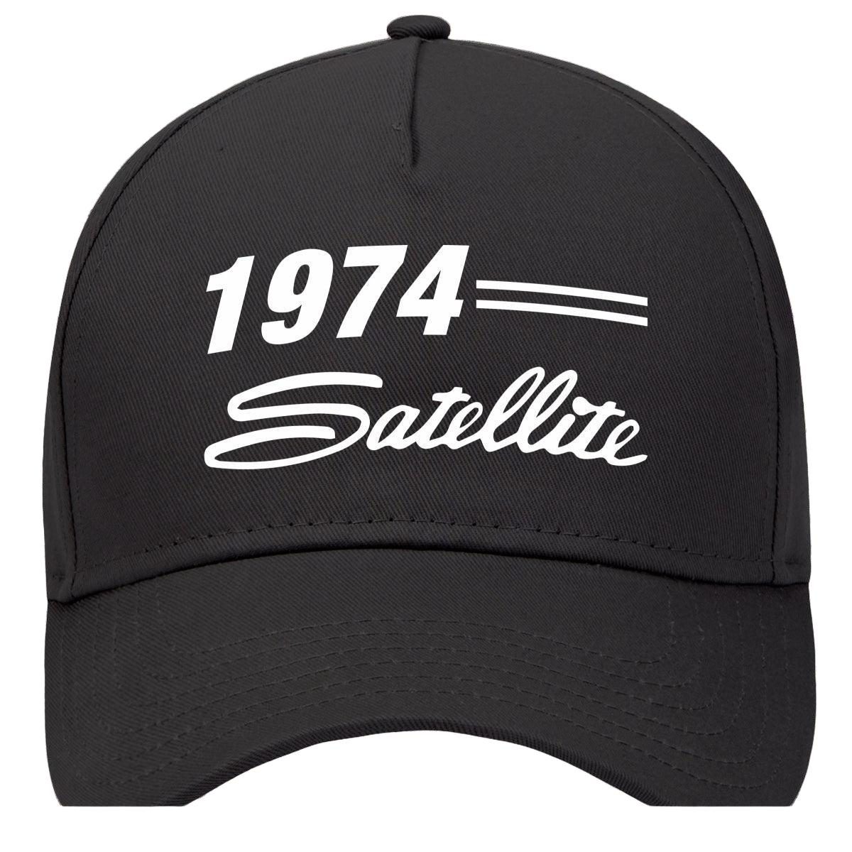 1974 Plymouth Satellite Car Hat Black Model