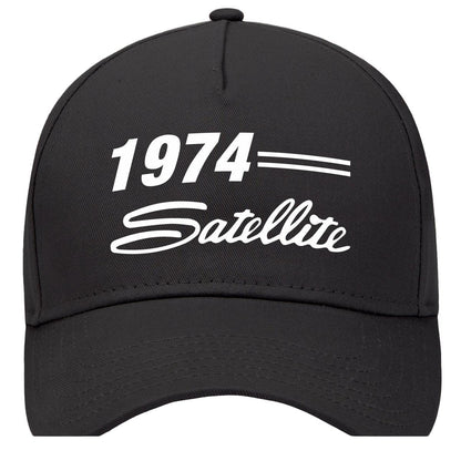 1974 Plymouth Satellite Car Hat Black Model